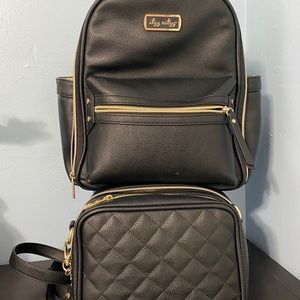 Itzy Ritzy Black Mini & Crossbody set